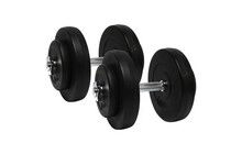 Гантели WCG с металлическим грифом 2х10 кг - фото 1