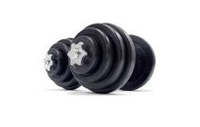 Гантелі WCG з металевим грифом 2х20 кг - дополнительное фото 1