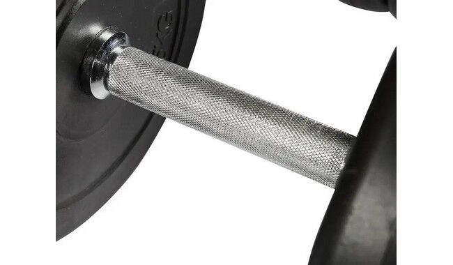 Гантель WCG з металевим грифом 1х28 кг - дополнительное фото 1