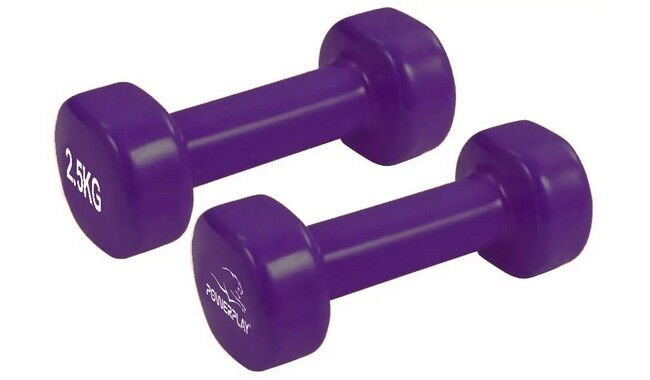 Гантелі PowerPlay 4125 Achilles 2х2.5 кг - дополнительное фото 2