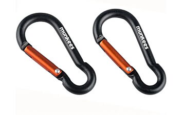 Набір карабінів Munkees 3235 Pear 5мм x 50мм 2 шт.