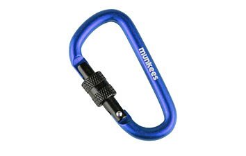 Карабин Munkees 3246 D with Screw Lock 6 мм x 60 мм