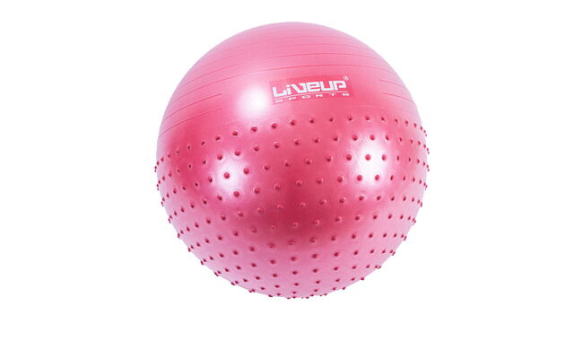 Фитбол LiveUp Half Massage Ball 65 см - фото 1