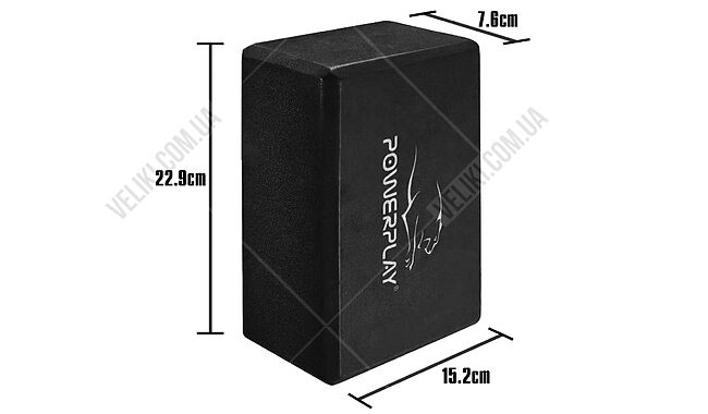 Блоки для йоги PowerPlay 4006 Yoga Brick EVA - дополнительное фото 8