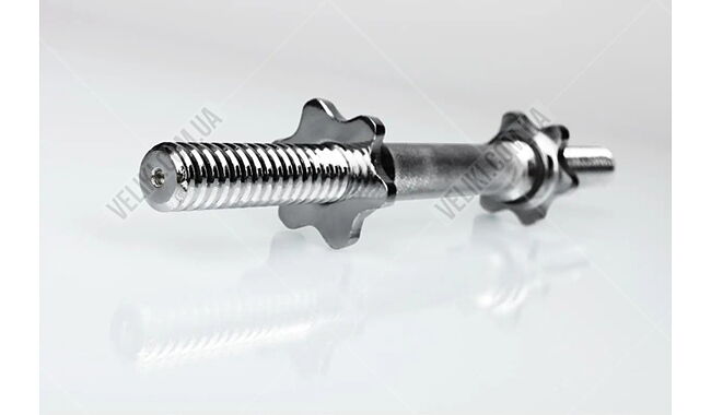 Гриф гантельний WCG 45 см (28 мм) - дополнительное фото 1