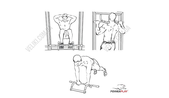 Турнік PowerPlay 4129 - дополнительное фото 3