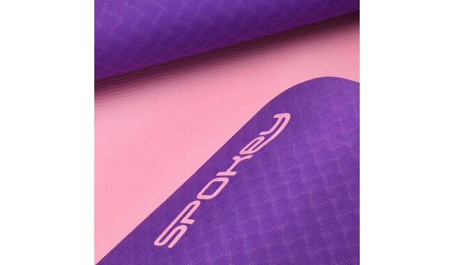 Килимок для йоги та фітнесу Spokey Duo - дополнительное фото 5