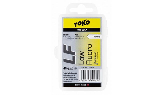 Воск Toko LF Hot Wax Yellow 40 г - фото 1