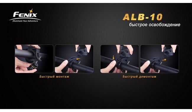 Велосипедне кріплення Fenix ALB-10 - дополнительное фото 4