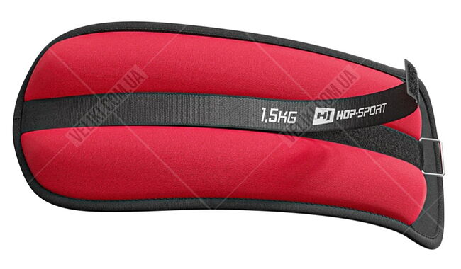 Обтяжувачі для щиколоток та зап'ясть Hop-Sport 2x1.5 кг - дополнительное фото 1