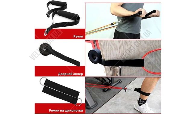 Набор эспандеров WCG T15 - дополнительное фото 4