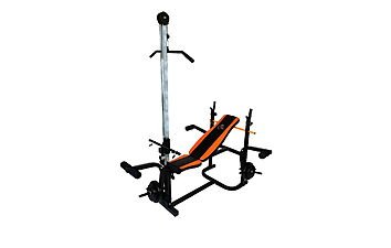 Скамья для жима WCG 0020 с Тягой и партой Скотта