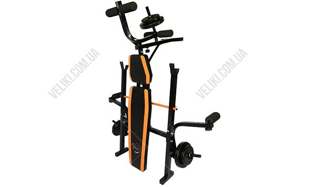 Лава для жиму WCG 0055 Набір Hard 148 кг - дополнительное фото 6