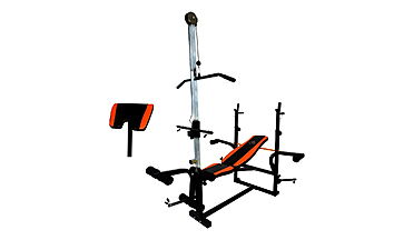 Скамья для жима WCG 0070 + Штанга 50 кг