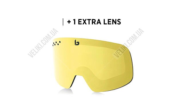 Гірськолижна маска Bolle Nevada Neo Phantom+ - дополнительное фото 1