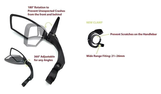 Дзеркало Hafny LUS300 - дополнительное фото 1