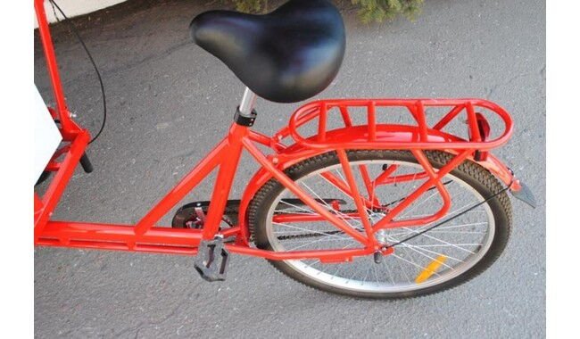 Велосипед Vega Riksha-2 з теромобоксом та парасолькою - дополнительное фото 14