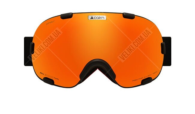 Гірськолижна маска Cairn Spirit SPX3 Orange - дополнительное фото 1