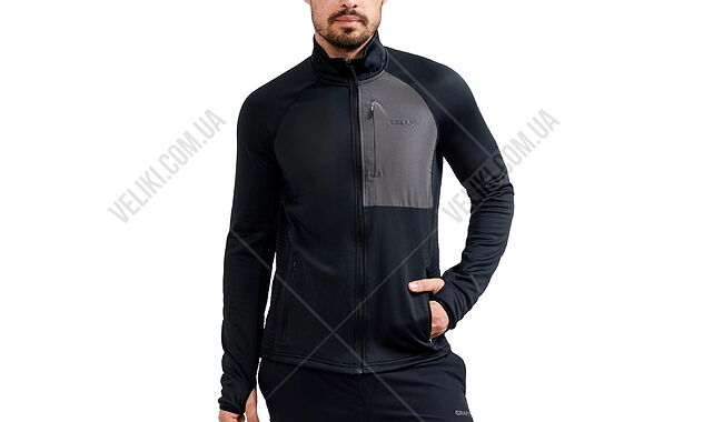 Флисовая кофта Craft ADV Tech Fleece Thermal Midlayer Mns - дополнительное фото 1