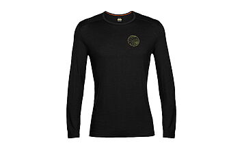 Термофутболка Icebreaker 200 Oasis LS Crewe Alps 3D