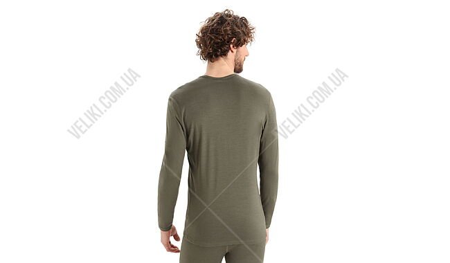 Термофутболка Icebreaker 200 Oasis LS Crewe Ski Stripes - дополнительное фото 2