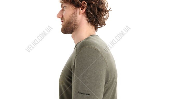 Термофутболка Icebreaker 200 Oasis LS Crewe Ski Stripes - дополнительное фото 4