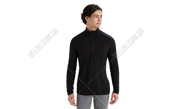Термофутболка Icebreaker 200 Oasis LS Half Zip - дополнительное фото 1