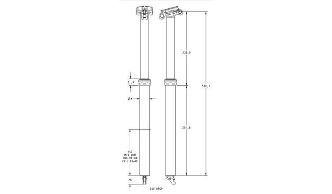 Дроппер Race Face Turbine R 31.6/200 мм - дополнительное фото 3