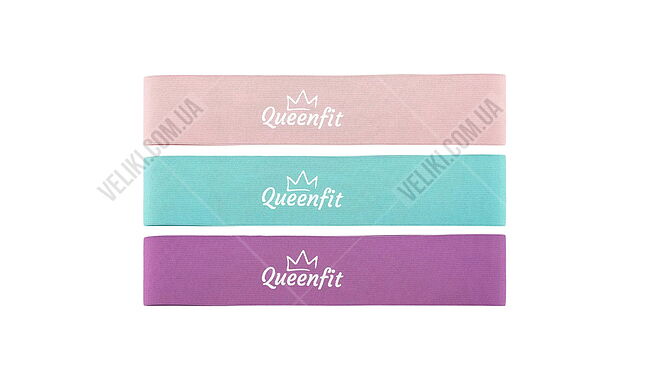 Набор лент сопротивления Queenfit set A - дополнительное фото 1