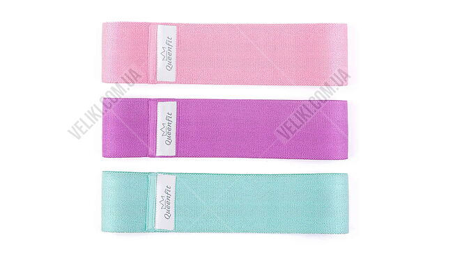 Набір стрічок опору Queenfit set B - дополнительное фото 1