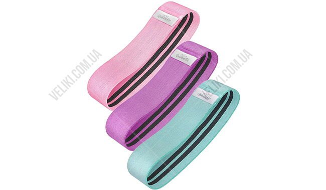 Набір стрічок опору Queenfit set B - дополнительное фото 2