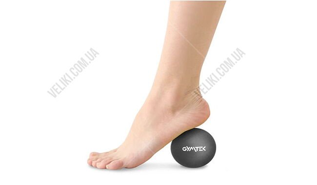 Массажный мяч Gymtek 63 мм - дополнительное фото 6