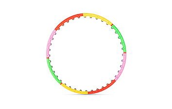 Обруч Gymtek G-66395 95,5 см