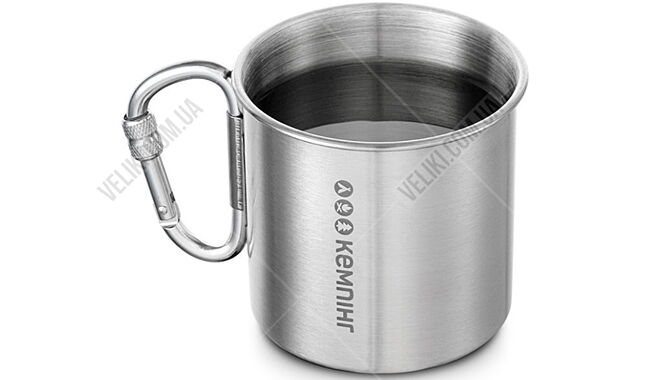 Кружка Кемпінг з карабіном 300 мл - дополнительное фото 3