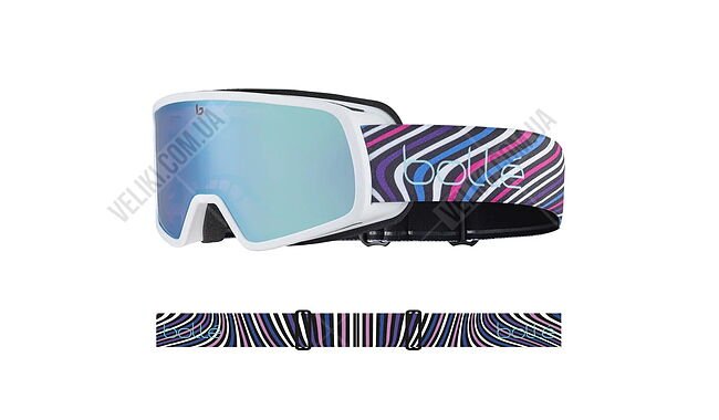 Горнолыжная маска Bolle Nevada Jr Azure - дополнительное фото 1