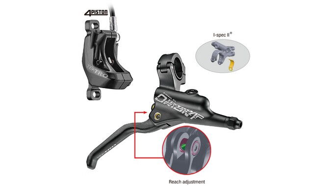 Гальмо переднє Tektro HD-M750 - дополнительное фото 1