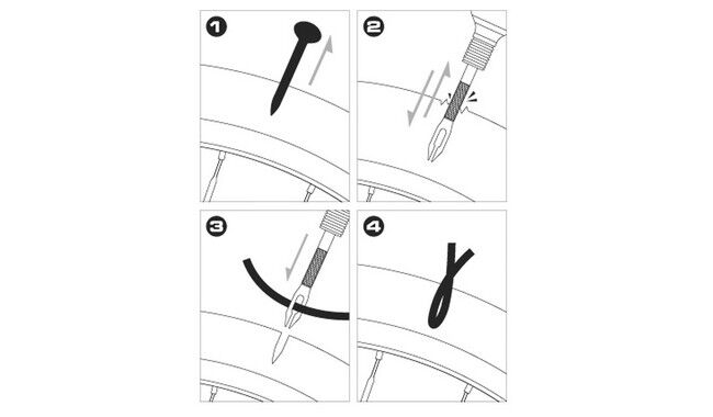 Набор для ремонта бескамерных покрышек Birzman - дополнительное фото 2