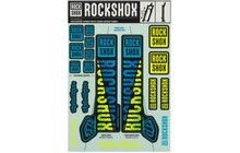 Набір наклейок на вилку RockShox 35 Troy Lee Designs - фото 1