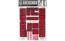 Набір наклейок на вилку RockShox Dual Crown 35 - фото 2