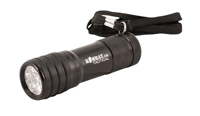 Фонарь Kombat UK 9 LED Tactical torch - фото 1