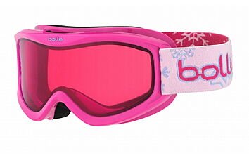 Гірськолижна маска Bolle AMP Pink Snow Vermillon