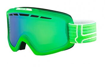 Гірськолижна маска Bolle Nova II White Green Emerald