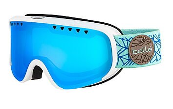 Горнолыжная маска Bolle Scarlett Blue Diamond Nxt Modulator Vermillon