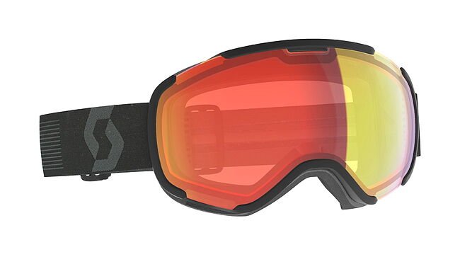 Горнолыжная маска Scott Faze II Enhancer Red Chrome - фото 2