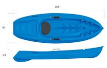 Каяк SeaFlo SF-1005 детский - дополнительное фото 5