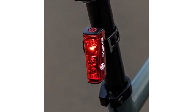 Комплект велосвітла Sigma Buster 400 Blaze Flash - дополнительное фото 11