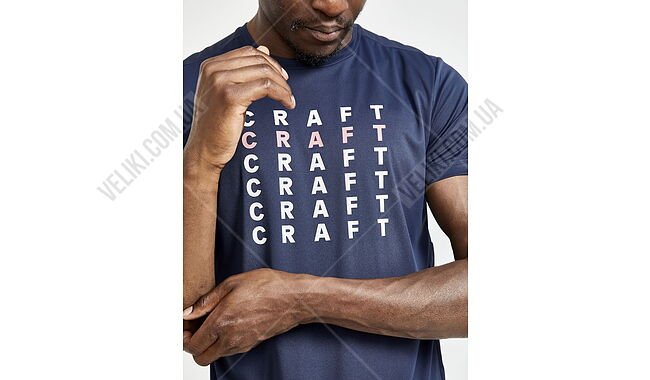 Футболка Craft Core Charge SS TEE Man - дополнительное фото 2