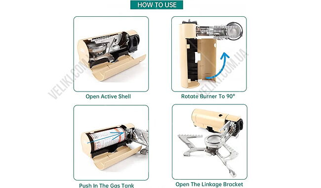Пальник BRS-99 - дополнительное фото 2