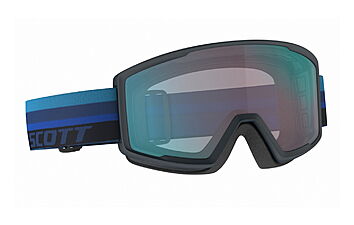 Горнолыжная маска Scott Factor Pro Enhancer Aqua Chrome
