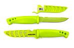 Ніж Gambler Evolution 4" Bait Knife Chartreuse - фото 1